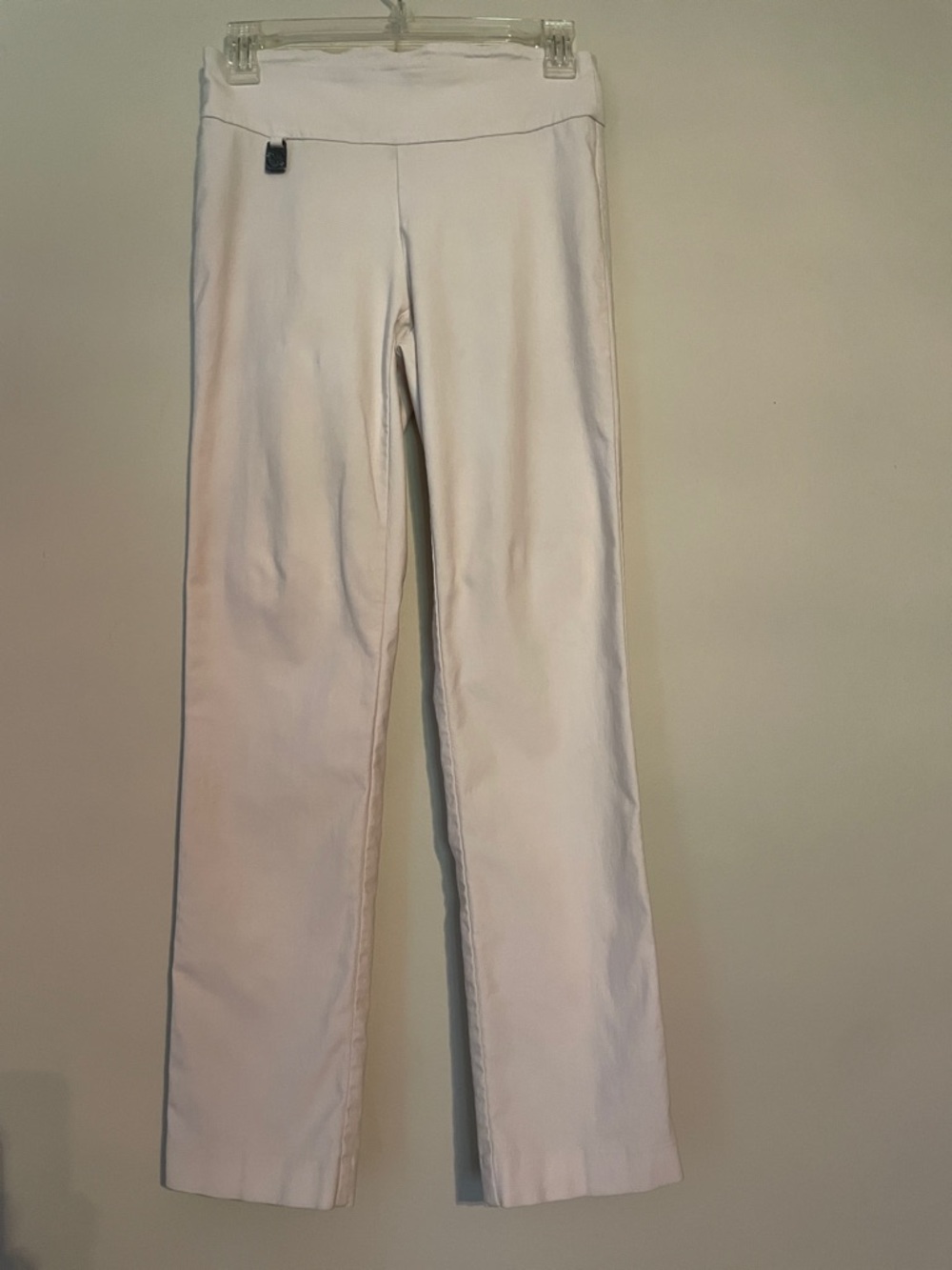 Raffinalla White Straight-Leg Pants